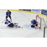 Omaha Lancers Taken down in Front of Tri-City Storm Net