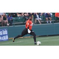 USL Goalkeeper of the Year Brandon Miller with the Rochester Rhinos