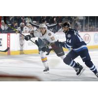 Chicago Wolves RW Eriah Hayes vs. the Manitoba Moose