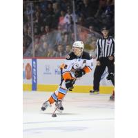 San Diego Gulls Left Wing Max Friberg Races up Ice with the Puck