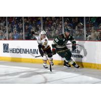 Chicago Wolves F Evan Trupp vs. the Iowa Wild