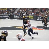 OL Chad Anderson Catches a Pass with the LA KISS