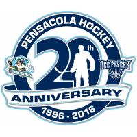 Pensacola Ice Flyers 20th Anniversary of Pensacola Hockey Logo