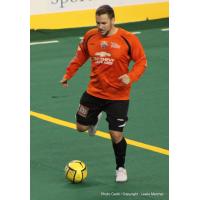 Syracuse Silver Knights Defender Jake Schindler vs. the Baltimore Blast