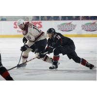 Chicago Wolves C Jeremy Welsh vs. the Lake Erie Monsters