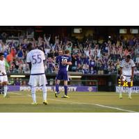 Louisville City FC Celebrates a Goal