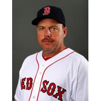 New Orleans Manager Arnie Beyeler with the Boston Red Sox