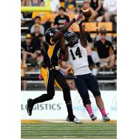 Defensive Back Demarkus Perkins with Florida International University