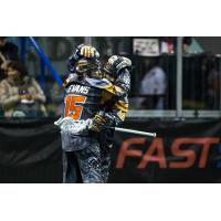 New England Black Wolves Celebrate a Goal