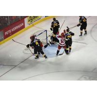 Allen Americans Score against the Colorado Eagles