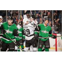 Ontario Reign Celebrate vs. the Texas Stars