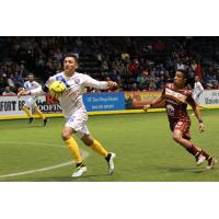 San Diego Sockers Defender Eduardo Velez Controls the Ball vs. Soles de Sonora