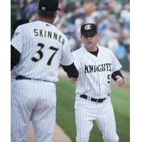 Ryan Newman with the Charlotte Knights