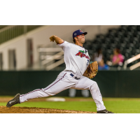 Pitcher Madison Boer on the Mound with the Fort Myers Miracle