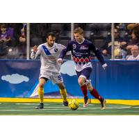 Tacoma Stars Striker Derek Johnson vs. the San Diego Sockers