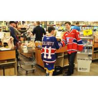 Spokane Chiefs Bag Groceries at Fred Meyer Store