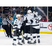 Ontario Reign Celebrate a Goal