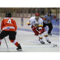 Dayton Demolition Advance the Puck vs. the Danville Dashers