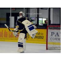 Janesville Jets Goaltender Warms Up