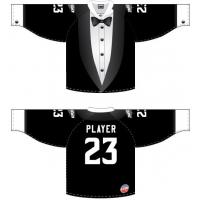 Wichita Thunder Pucks and Tux Jersey