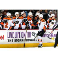 Lehigh Valley Phantoms Bench Congratulates RW Colin McDonald