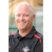 Akron Racers Assistant Field Manager Dustin Combs
