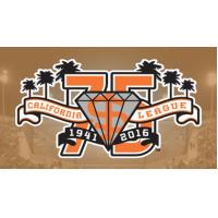 San Jose Giants California League 75th Anniversary Logo