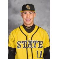 Infielder Yamil Pagan with Alabama State