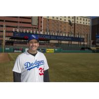 Oklahoma City Dodgers Manager Bill Haselman at Chickasaw Bricktown Ballpark