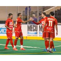 Baltimore Blast Celebrate a Goal