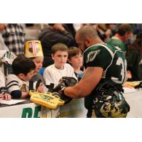 Pass Rusher Luis Vasquez with the San Jose SaberCats
