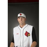 Infielder Drew Ellis with the University of Louisville
