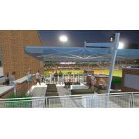 Top of Nine View of the Toledo Mud Hens