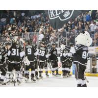 Ontario Reign Celebrate a Win