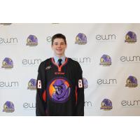 Forward Curtis Hall Dons a Youngstown Phantoms Jersey