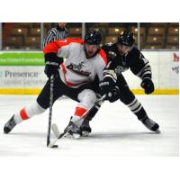 Danville Dashers Battle the Berlin River Drivers for the Puck