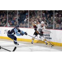 Chicago Wolves D Andre Benoit vs. the Milwaukee Admirals
