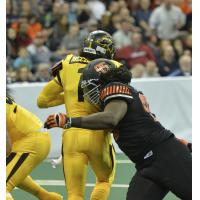 Spokane Empire Pounds Wichita Falls Nighthawks Quarterback Charles McCullum