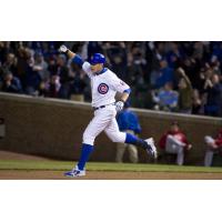 Somerset Patriots Infielder Bryan LaHair with the Chicago Cubs