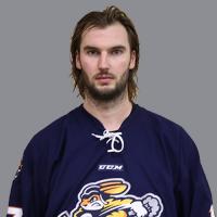 Jordan Knackstedt with the Greenville Swamp Rabbits