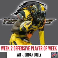 Wichita Falls Nighthawks WR Jordan Jolly
