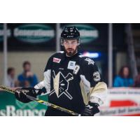 Morgan Ellis with the Wheeling Nailers