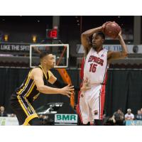 Windsor Express Forward Brandon Robinson	Holds the Ball vs. the London Lightning