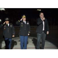 Jim Cornelison Sings the National Anthem at the Bloomington Thunder Game