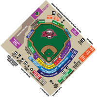 Update Concourse Map of Regions Field, Home of the Birmingham Barons
