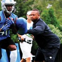 Portland Steel Receivers Coach Kirk Broussard