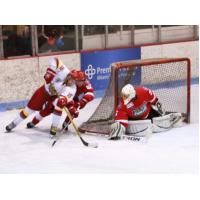 Dayton Demolition Skate in on the Port Huron Prowlers