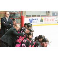 Austin Bruins Head Coach/General Manager Kyle Grabowski Makes a Point