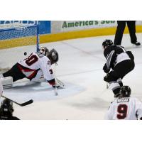 Idaho Steelheads Score against the Rapid City Rush