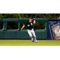 Outfielder Blake Tekotte with the Chicago White Sox